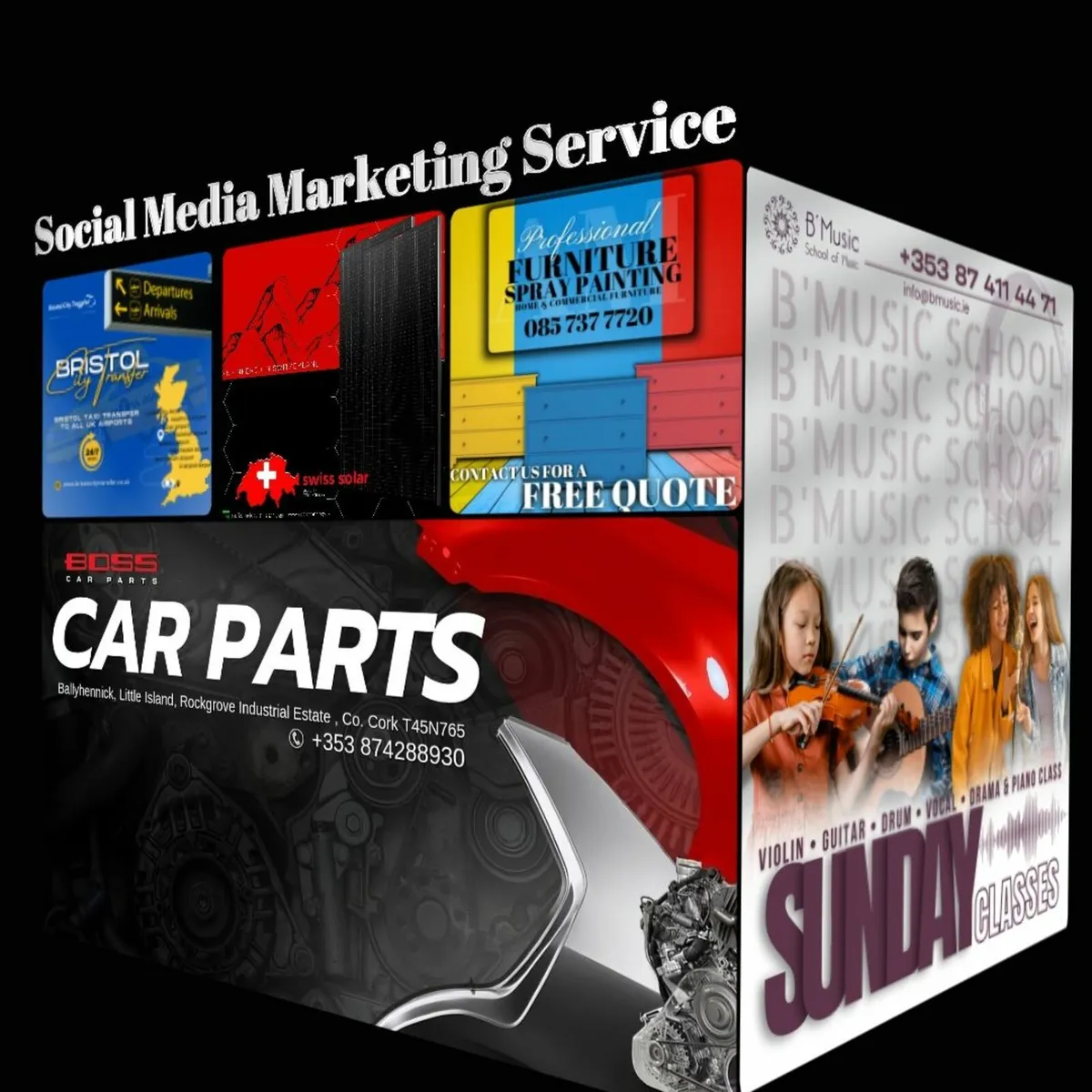 Social Media & Marketing Service - Graphics & Ads - Image 2