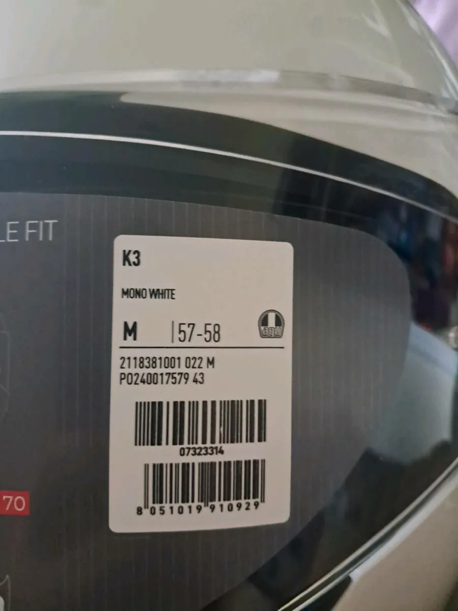 Agv k3 mono brand new helmet - Image 3
