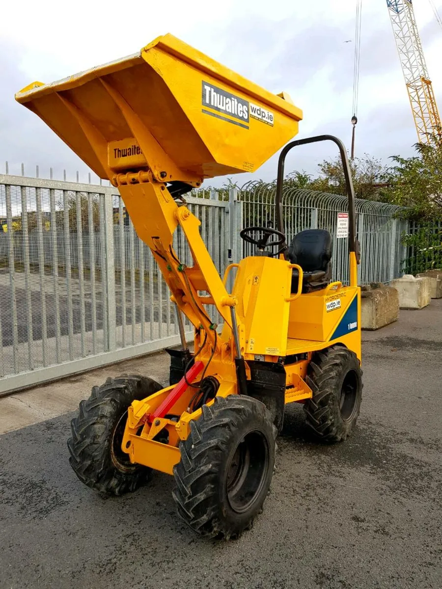 Dumpers for sale thwaites - Image 1