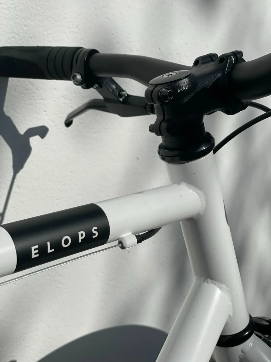 Single Speed Bike – ELOPS White (XL) – like new - Image 2
