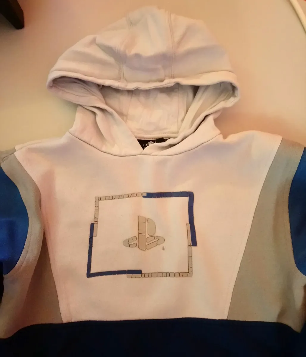 Original PLAYSTATION tracksuit jumper pants 8-10Y - Image 3