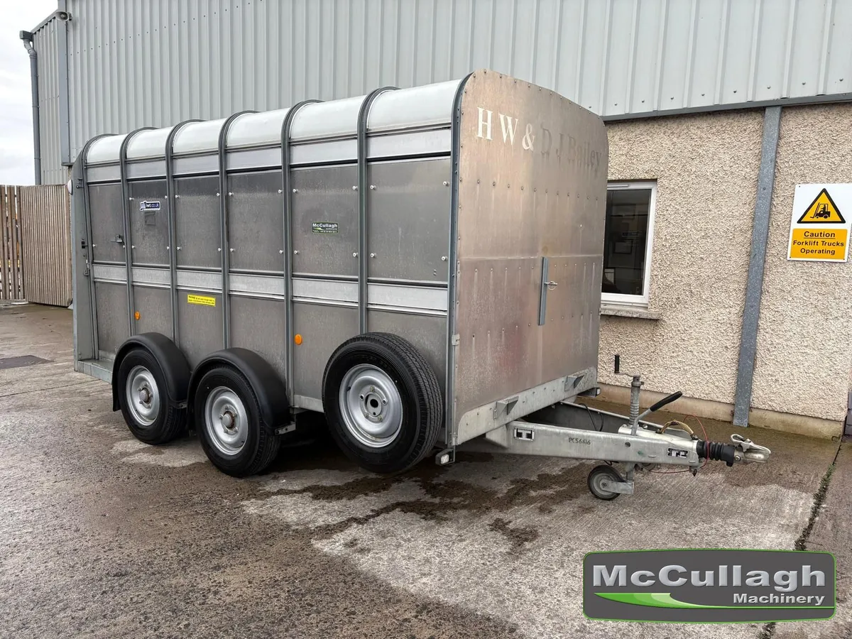 Used Ifor Williams TA510 12×6 Cattle Trailer - Image 1