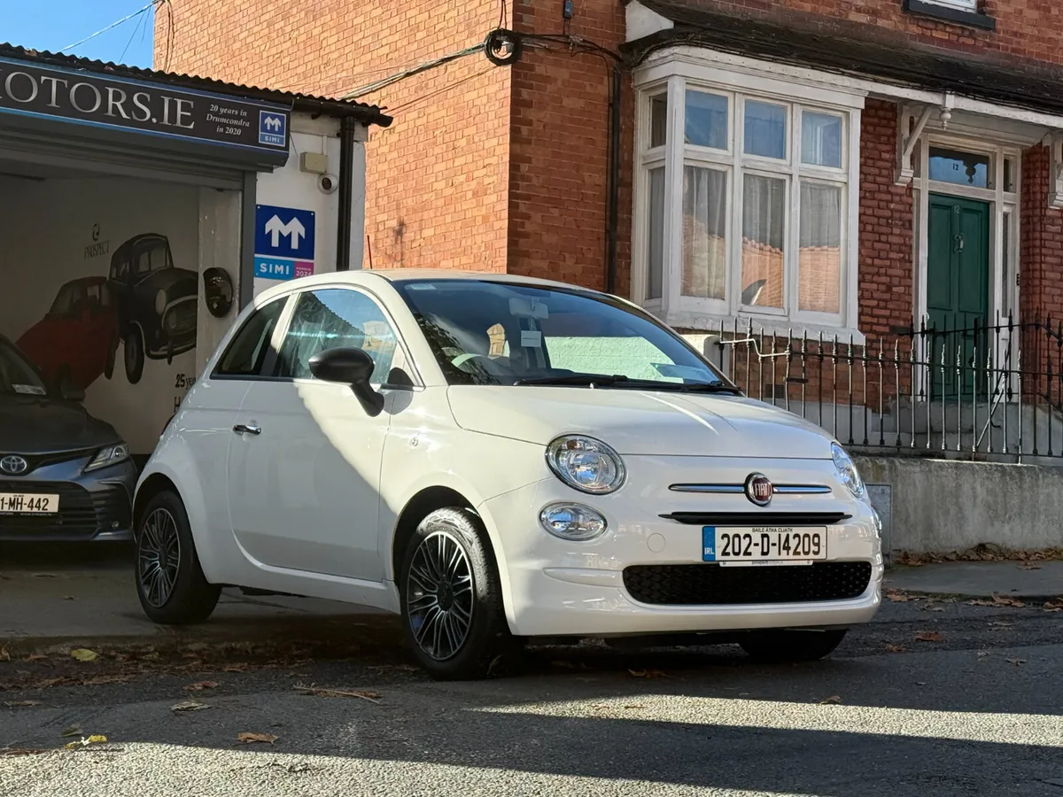 2020 Fiat 500, 1.2 Pop, 10,000kms! New Nct, SIMI, - Image 3