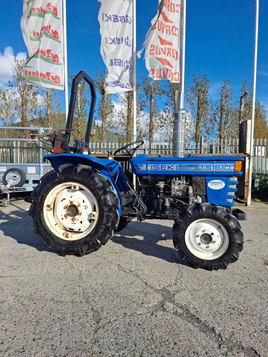 Iseki TS1610 Vintage Compact Tractor - Image 3