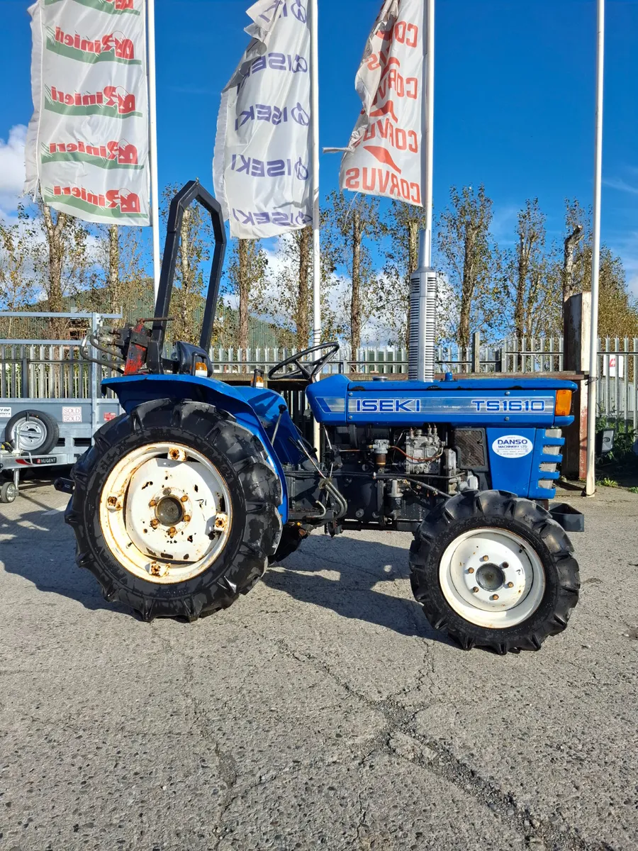 Iseki TS1610 Vintage Compact Tractor - Image 4