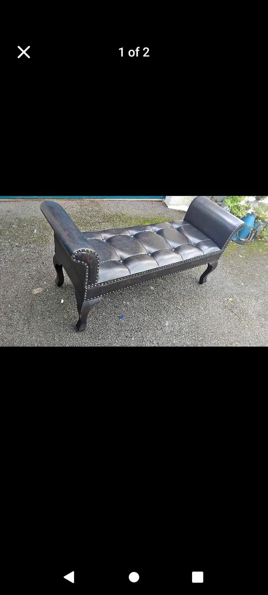 Leather seat