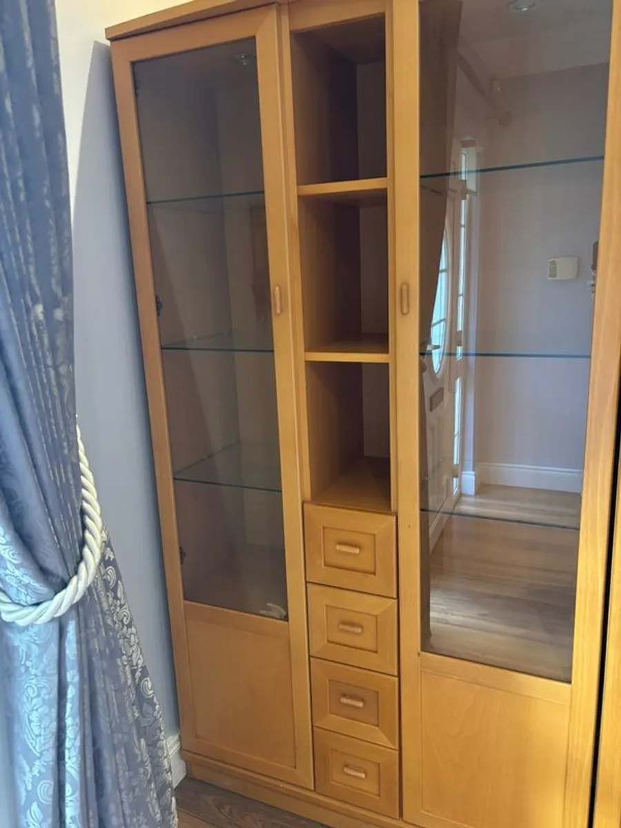 Wooden display Cabinet - Image 1