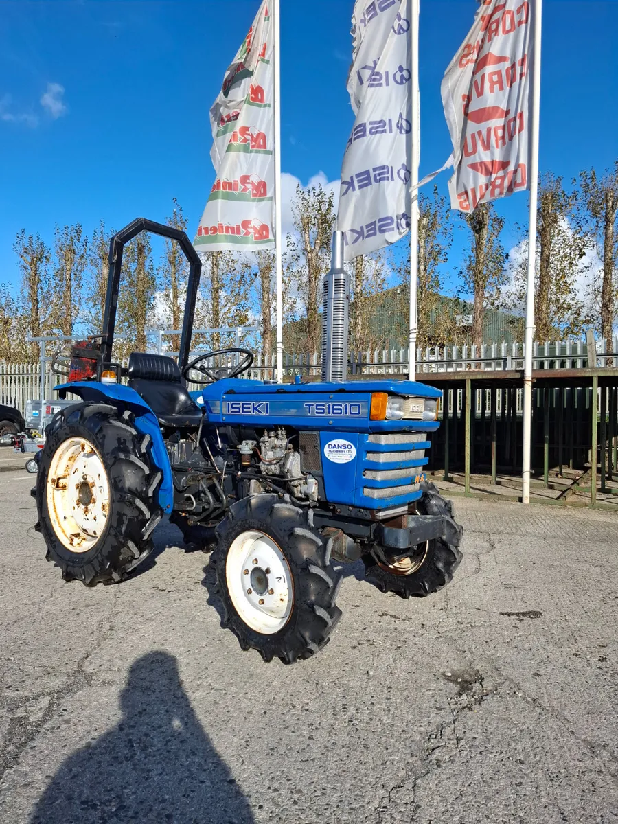 Iseki TS1610 Vintage Compact Tractor - Image 4