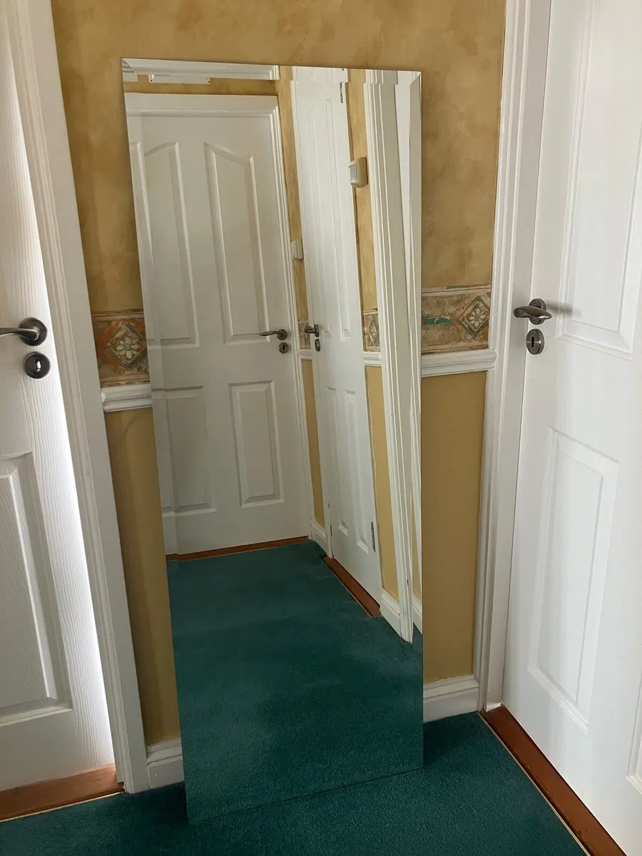 Full length Bevelled Mirror - Image 1