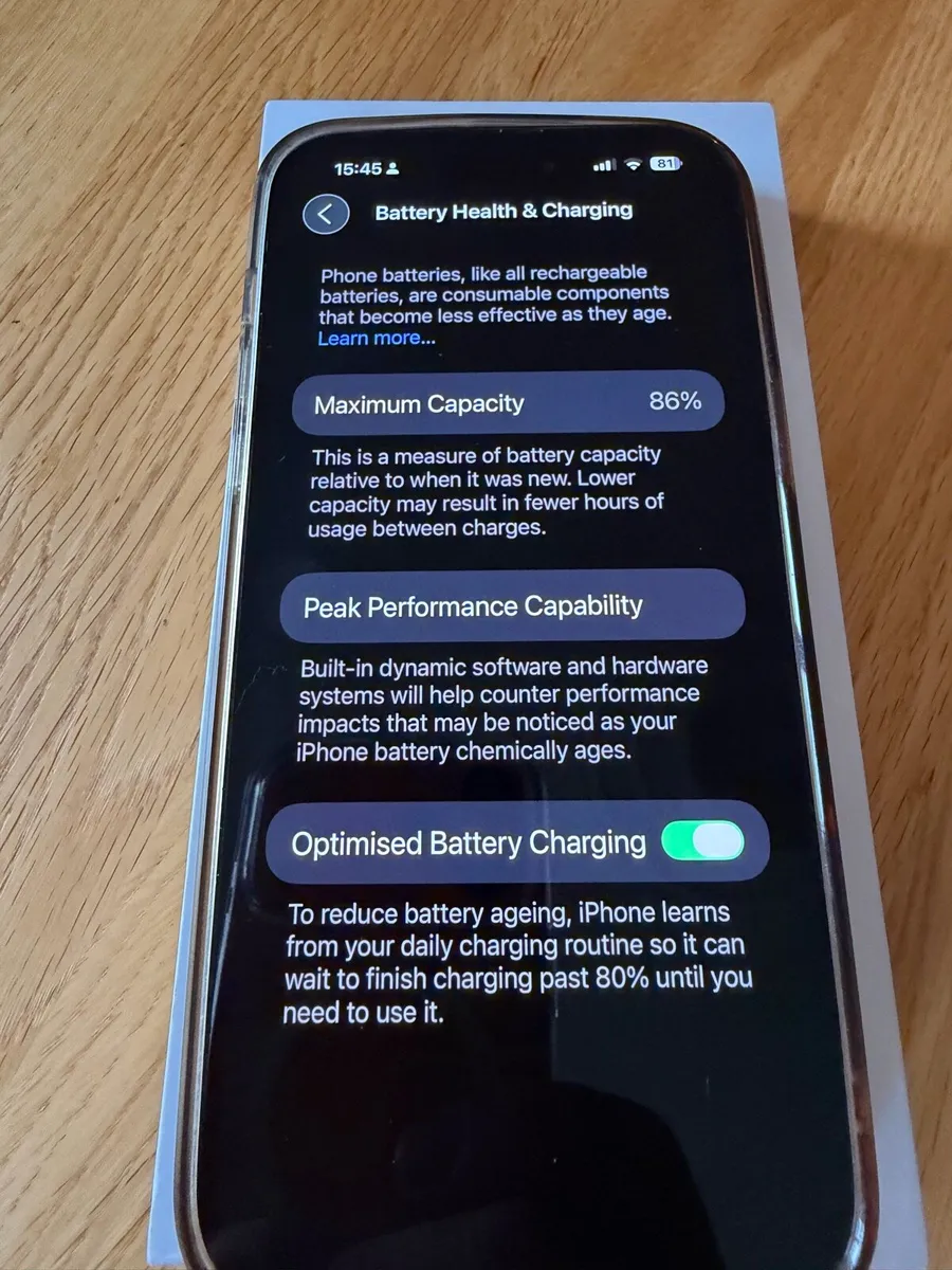 Iphone 14 pro max 128GB - Image 1