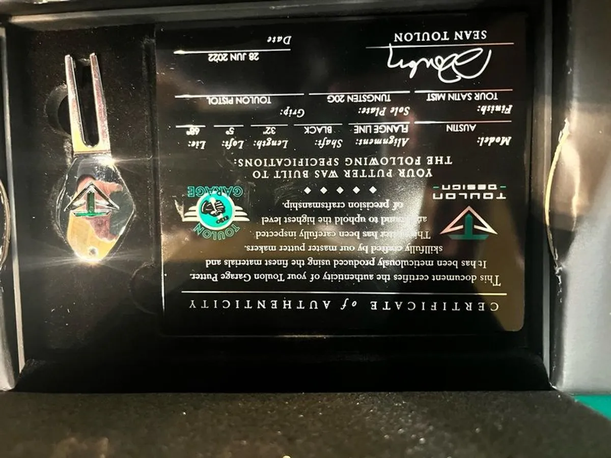 Custom Garage Toulon  design Putter - Image 4