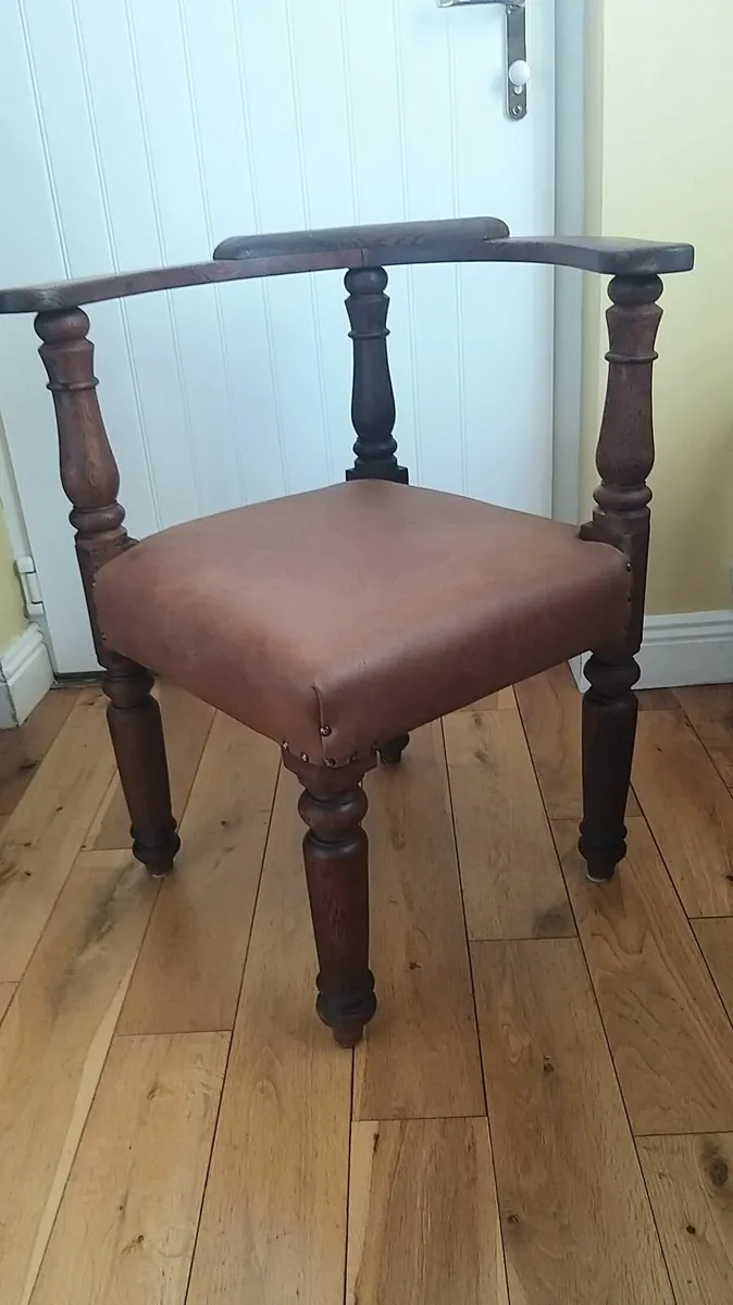 Antique Corner Chair - Image 2