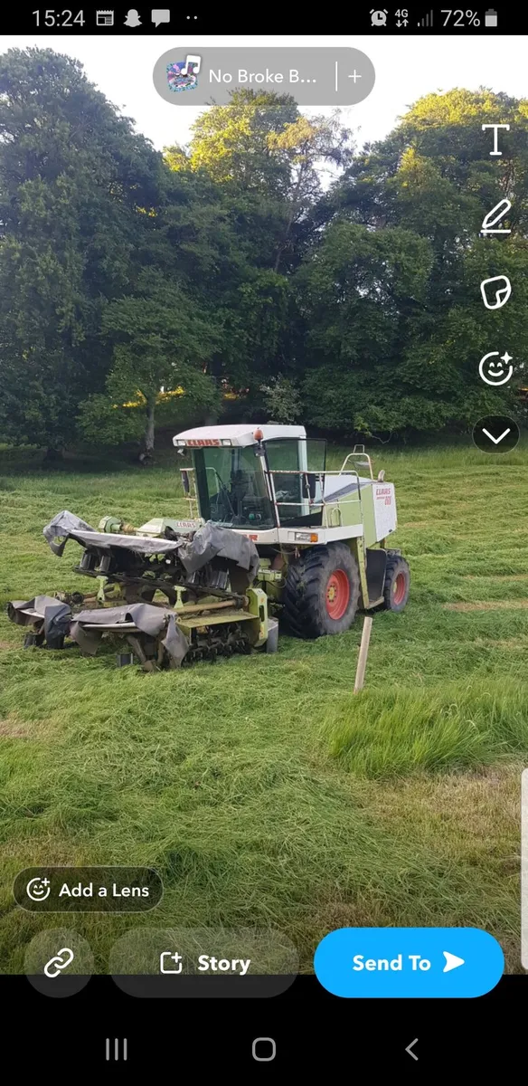 Claas Self Propel Mower - Image 1