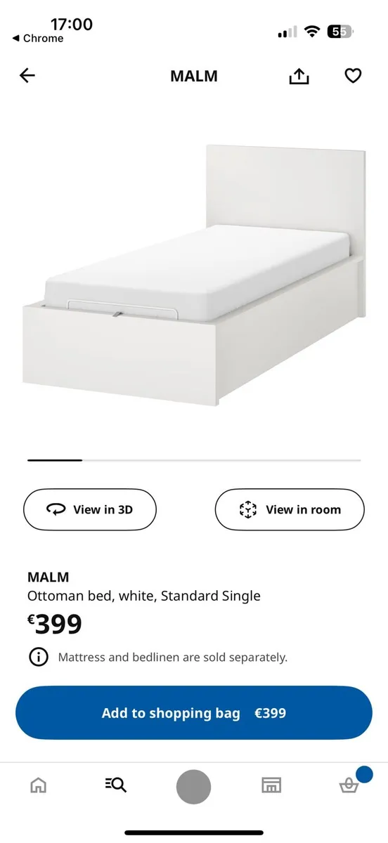 Malm IKEA storage bed