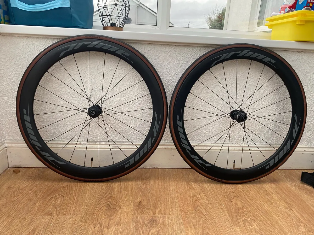 Prime RR-50 Carbon Aero Disc Wheelset - Image 1