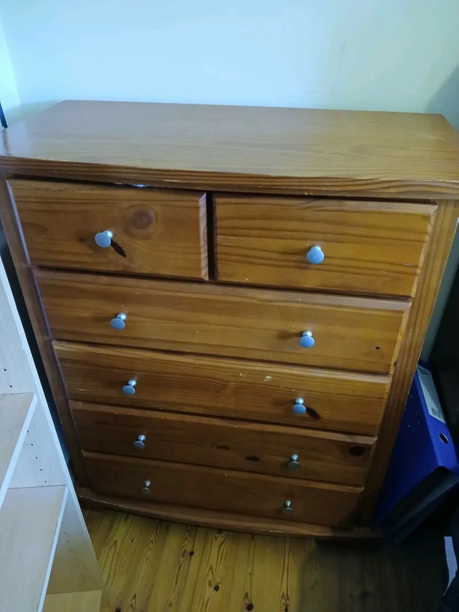 Wooden chest of drawers - Image 2
