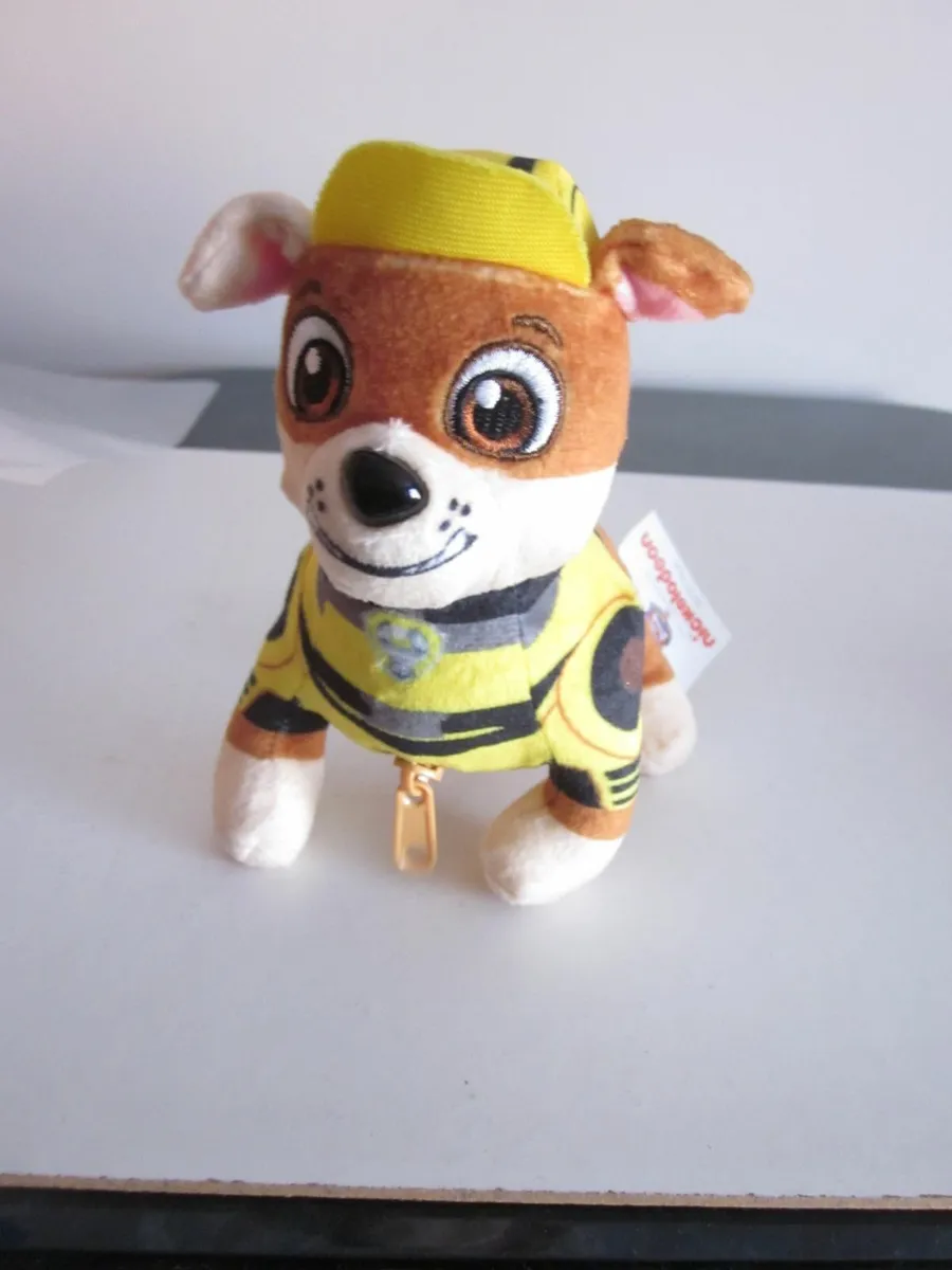 Paw Patrol Plush Coin Purse  Clip on Bag - Image 1