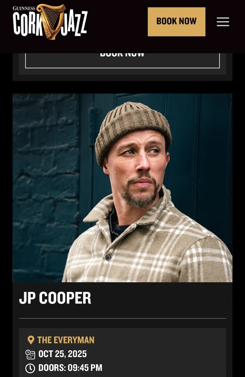 JP Cooper Tickets