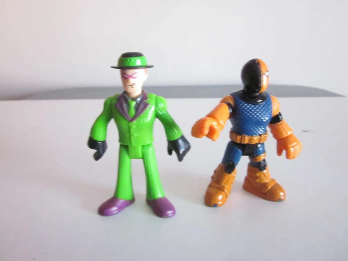 ImaginextDC SuperFriends Riddler/Slade Deathstroke - Image 1