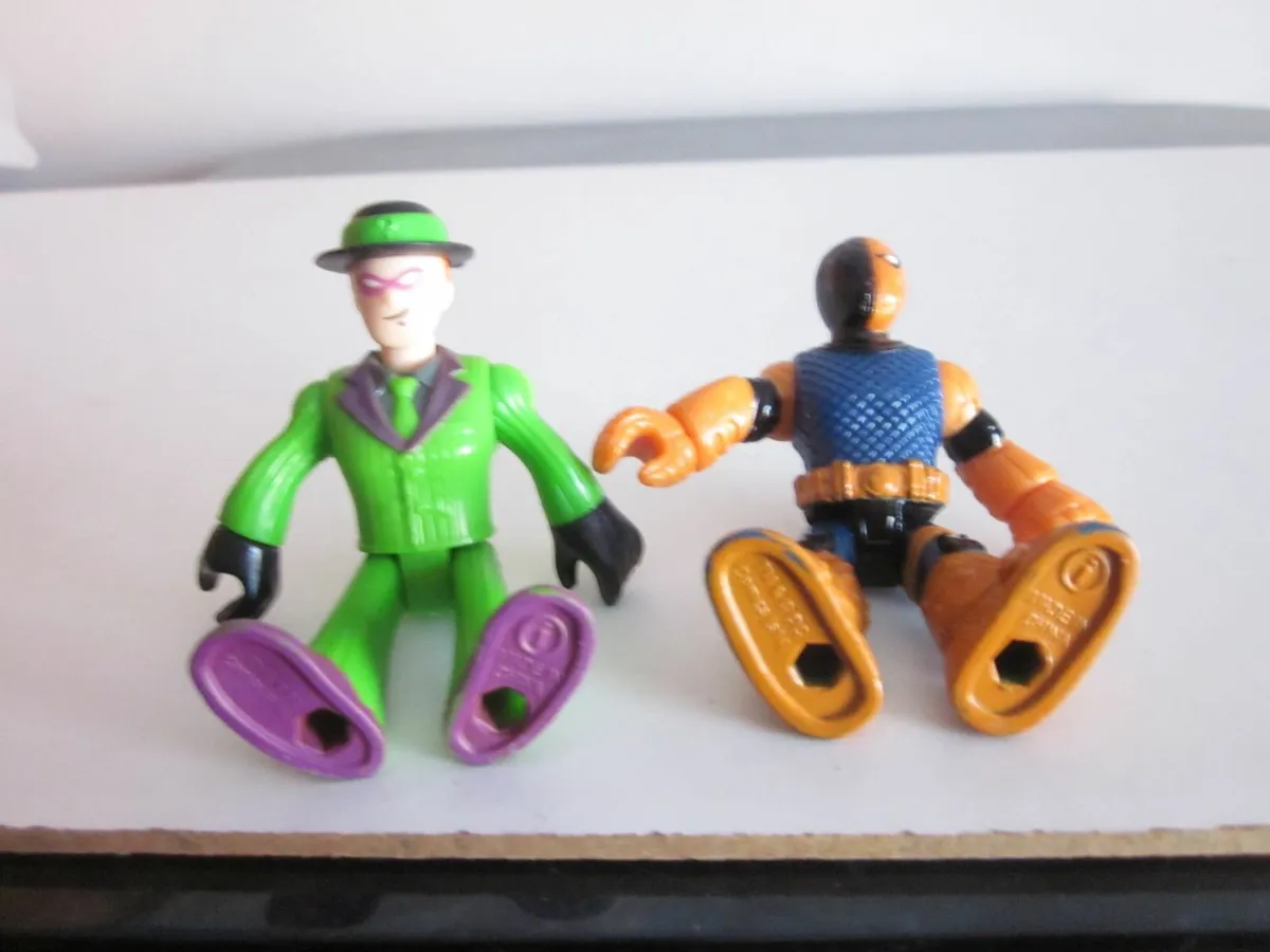ImaginextDC SuperFriends Riddler/Slade Deathstroke - Image 4