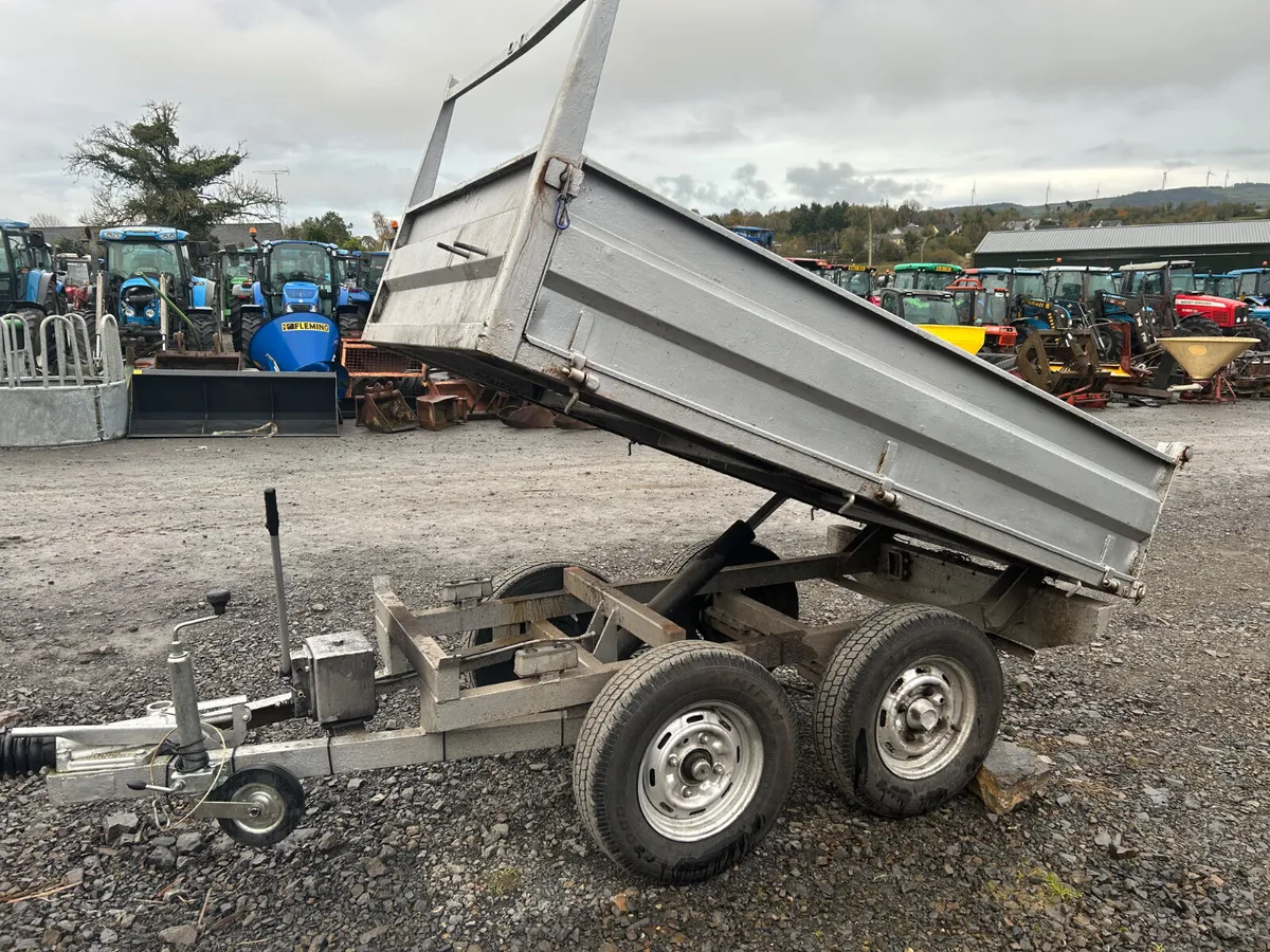7x4 Car Tipping Trailer - Image 1