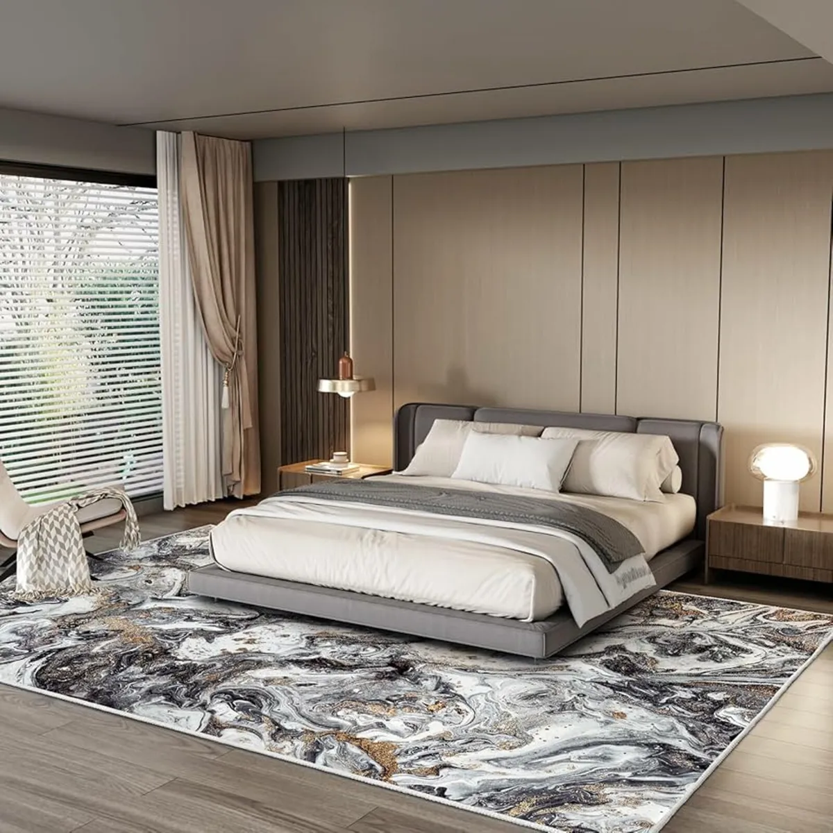 Living Room Rugs Large - 160x230 cm Upgraded 10mm - Image 4