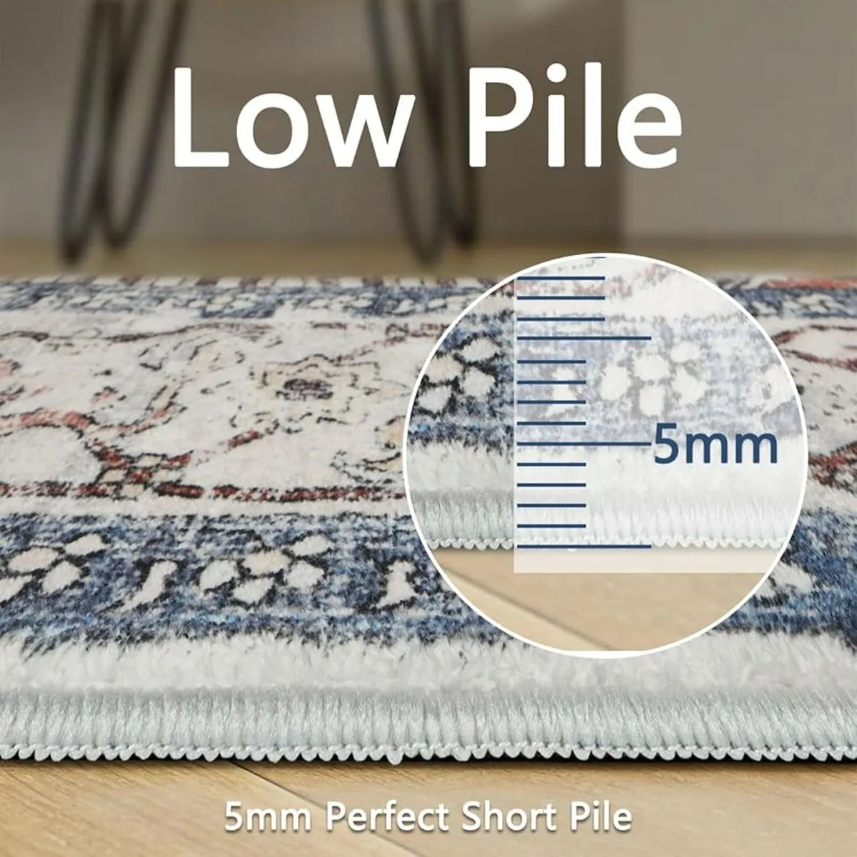 Rugs Living Room Large 160x230cm Machine Washable - Image 4