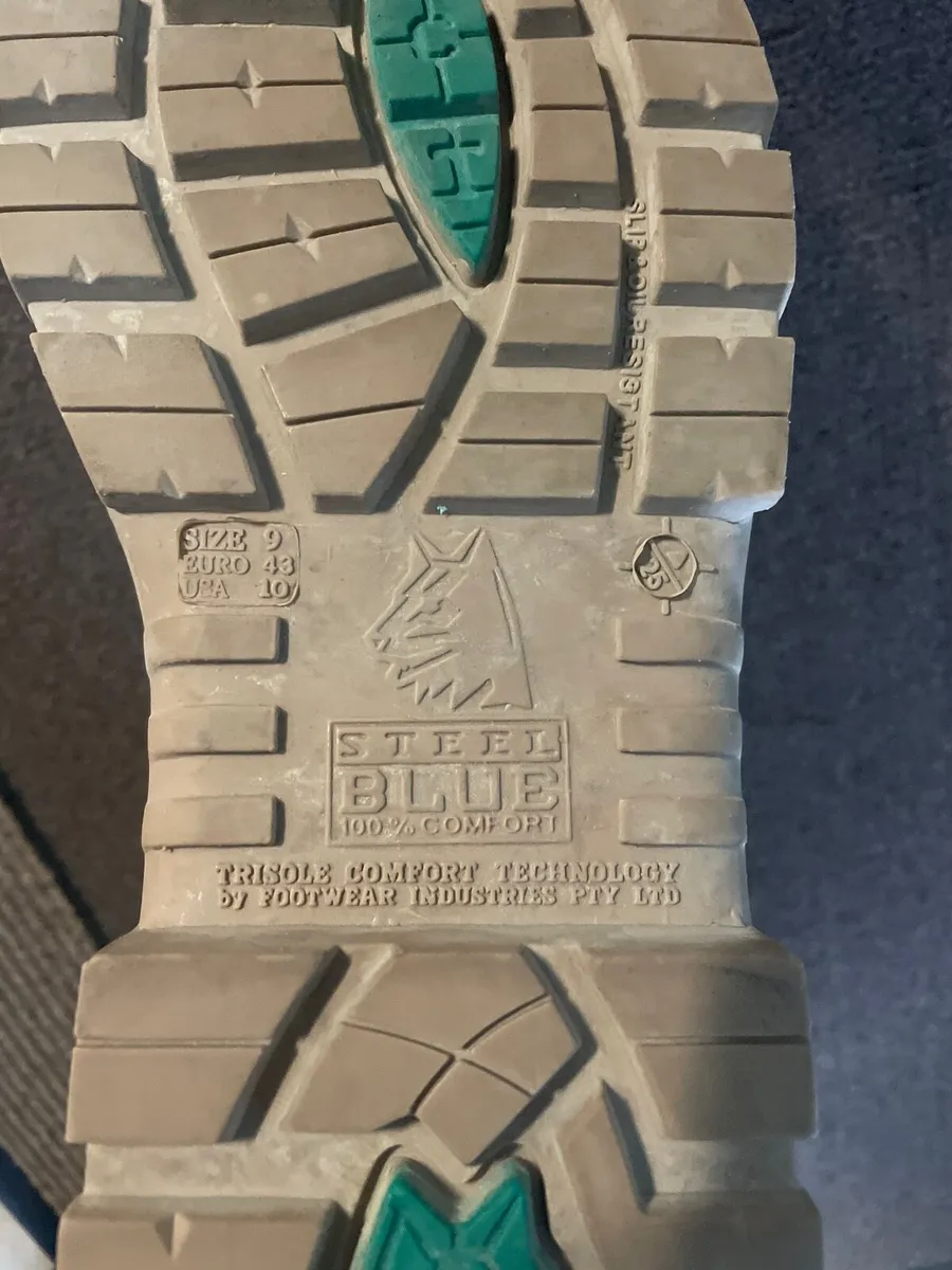 Steel blue Safety Boots - Image 3