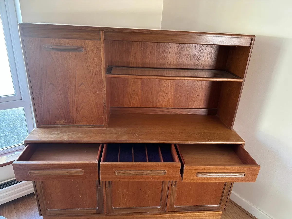 Vintage G Plan Sideboard and Drinks Cabinet - Image 3