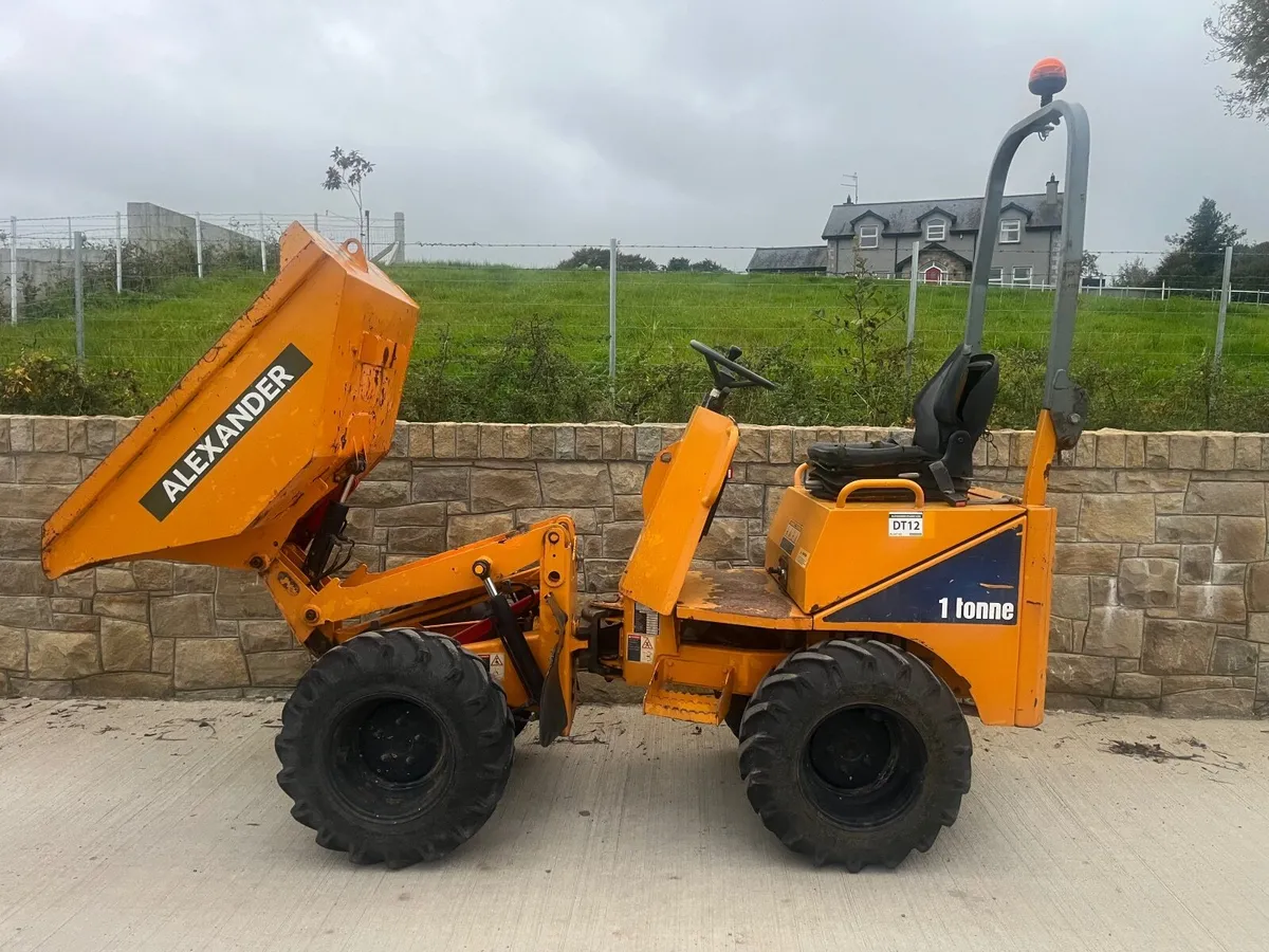 Thwaites 1 ton site dumper - Image 1