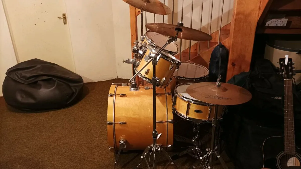 Drum Kit with Bags - Yamaha Stage Series Birch - Image 2