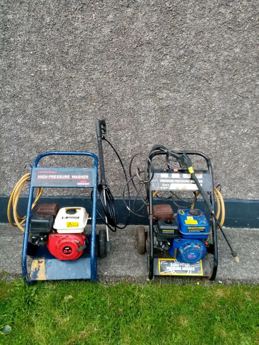 2X Power Washers 5.5hp - Image 1