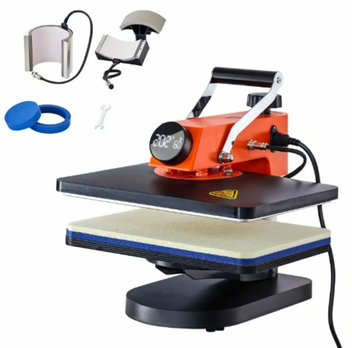 Heat Press Machine 12x15in/30.5x38.1 cm 5in1 - Image 1