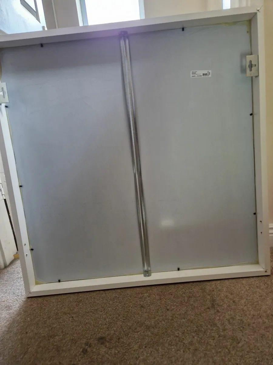 Bedrooom wall Mirror Square Frame 27.5"x 27.5" - Image 2