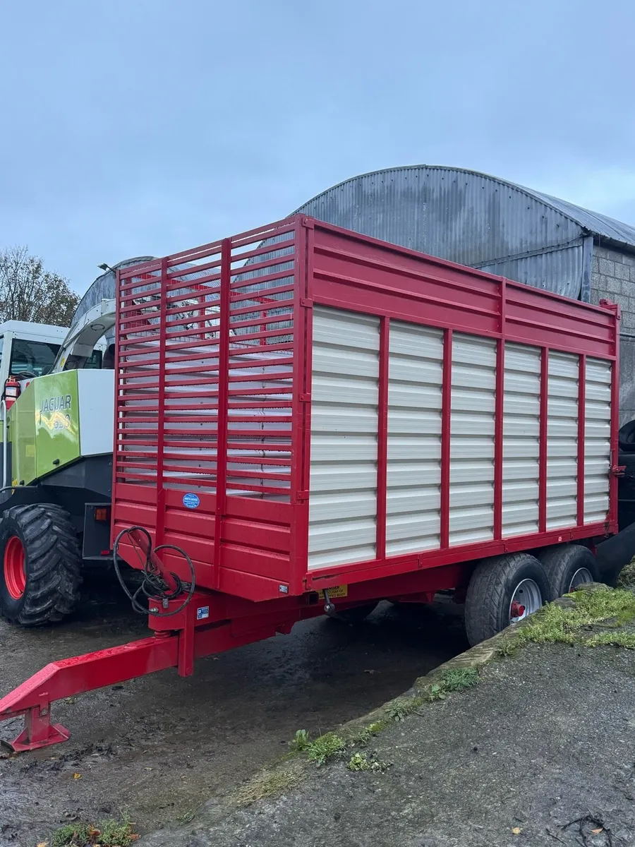 16ft Johnston silage trailer - Image 2