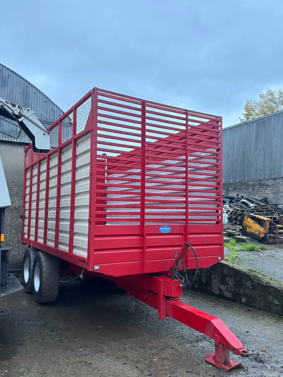16ft Johnston silage trailer - Image 1
