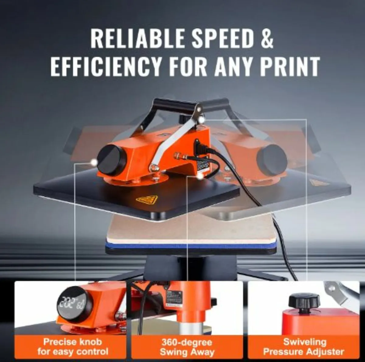 Heat Press Machine 12x15in/30.5x38.1 cm 5in1 - Image 3