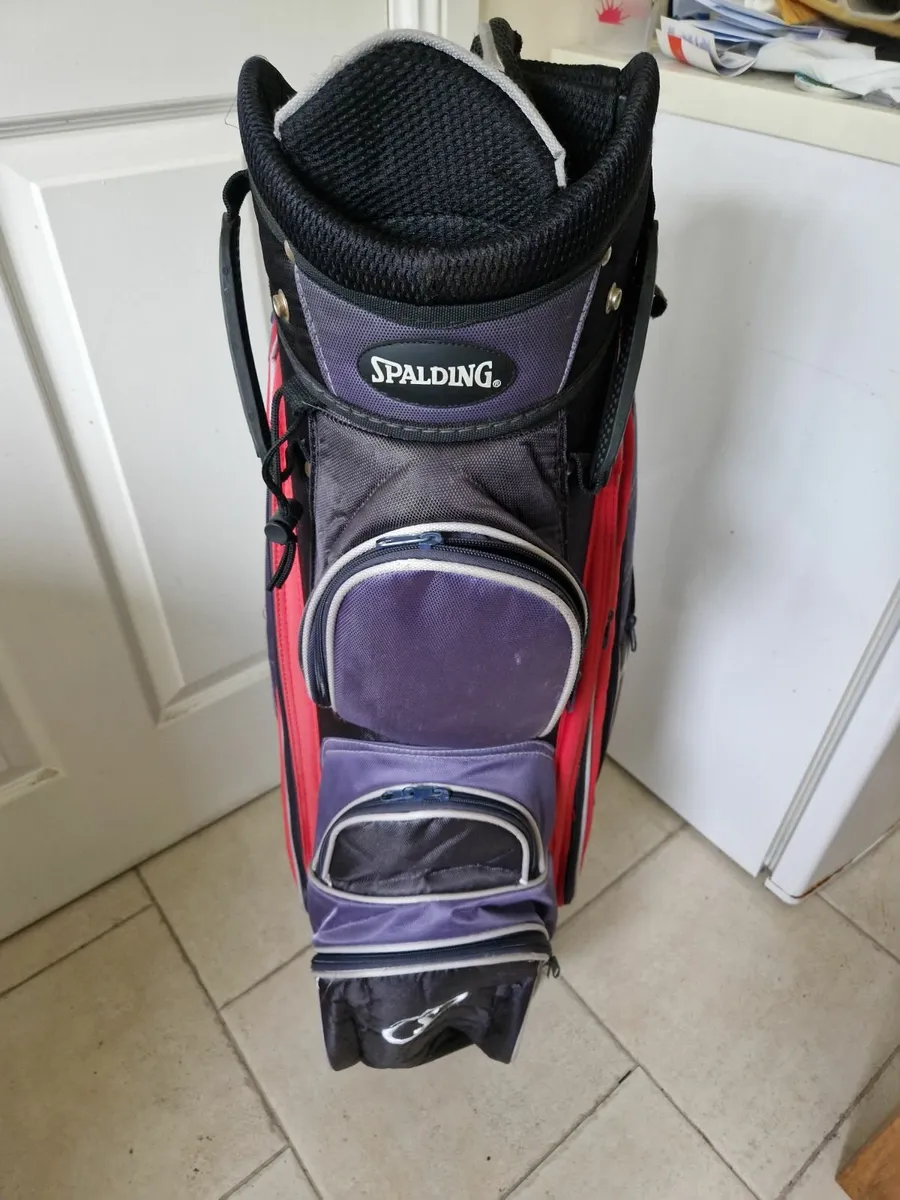 Spalding Golf Bag with lots of Zipped Pockets, Str - Image 1