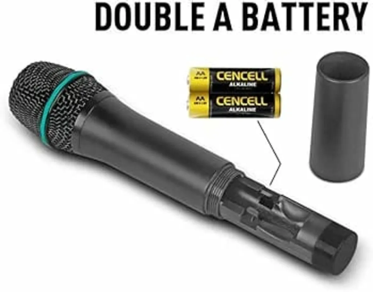Audio Pro UHF 4 Channel Wireless Microphone System - Image 2