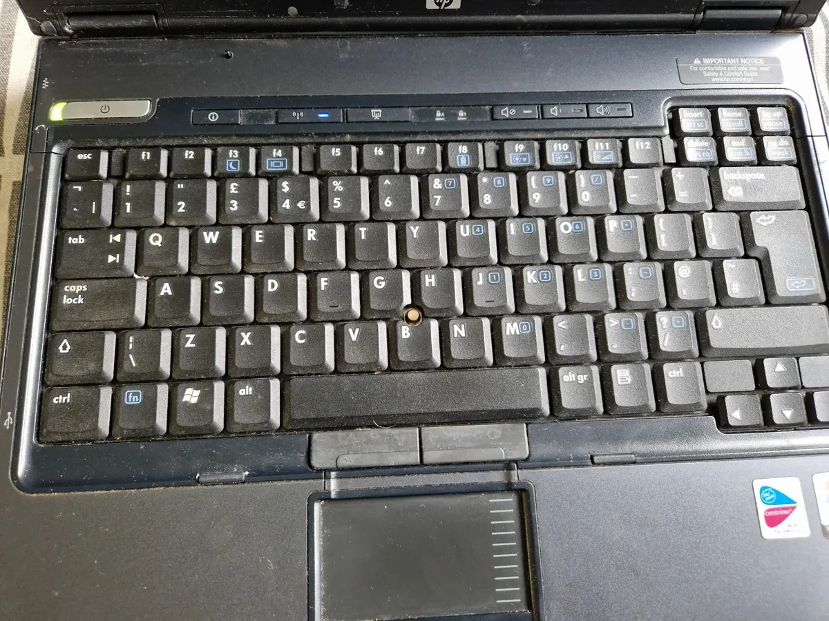 HP Compaq NC6220 Laptop, Windows XP, Great Conditi - Image 1