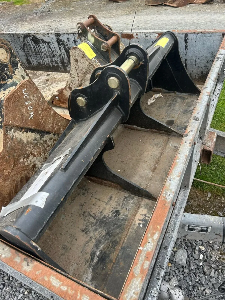 Unused 45mm pin Rhinox 5ft Grading bucket - Image 2