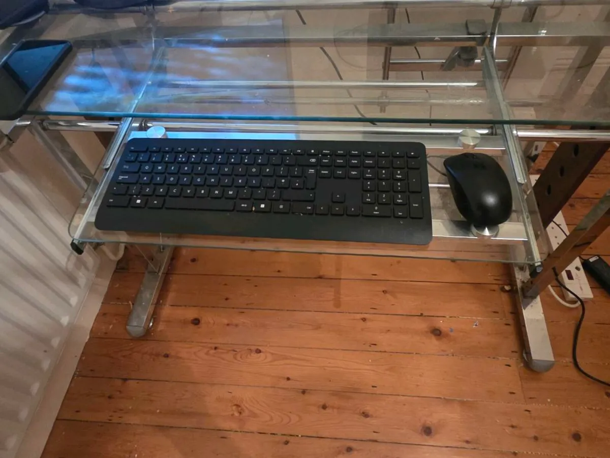 Glass Office Desk - Image 2