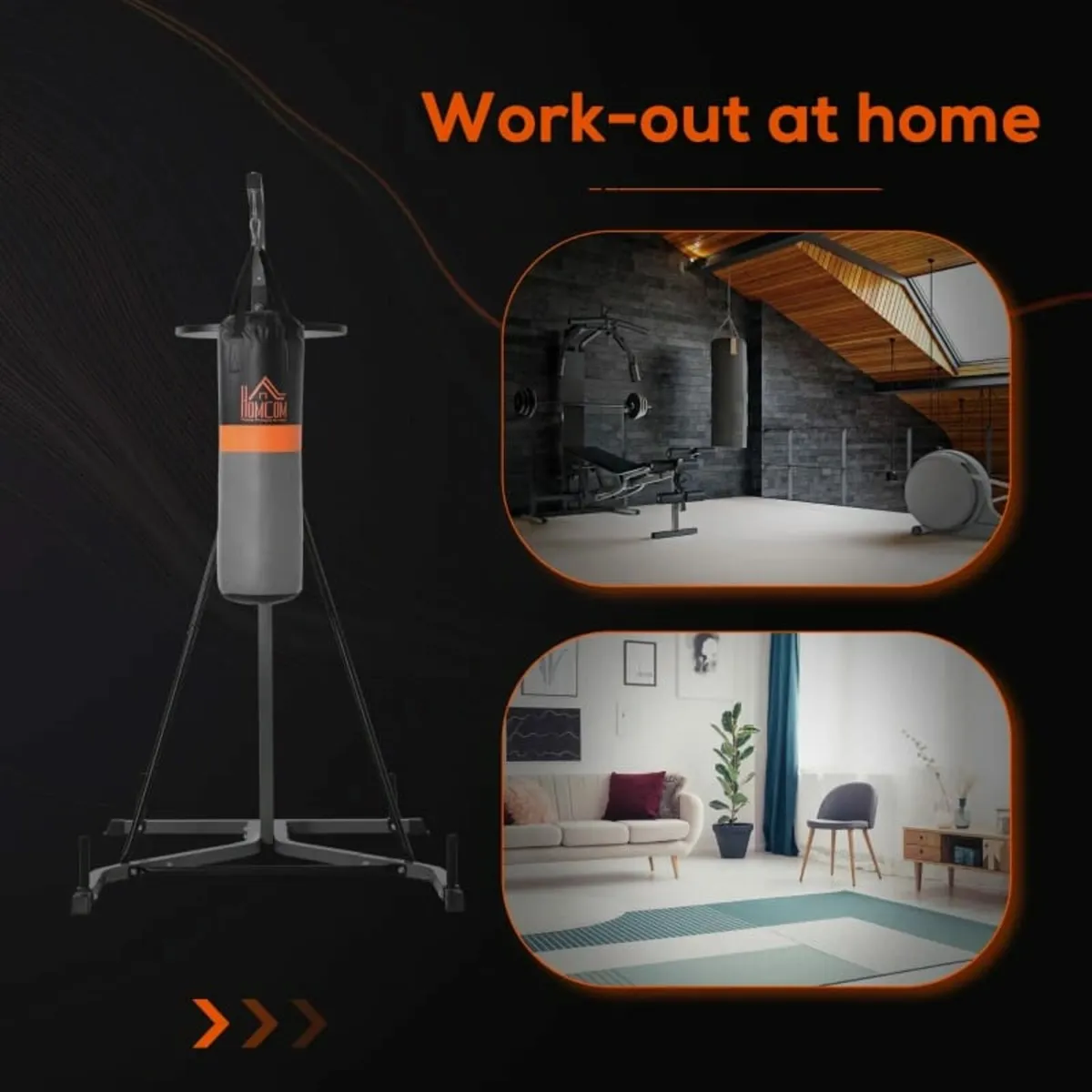 Freestanding Boxing Punch Bag & Speed Ball Station - Image 4