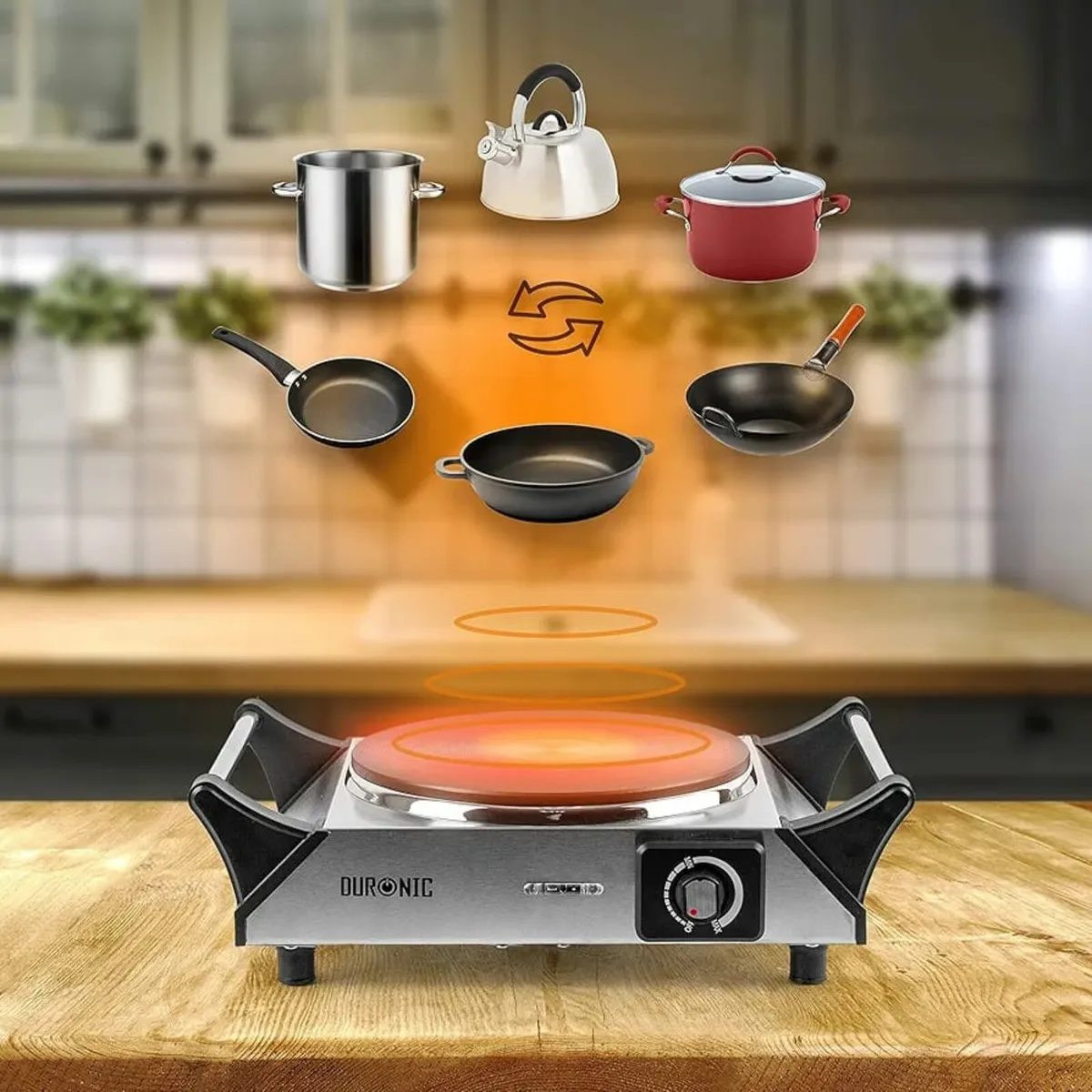 Hot Plate HP1 SS, Stainless Steel Table Top Cookin - Image 4