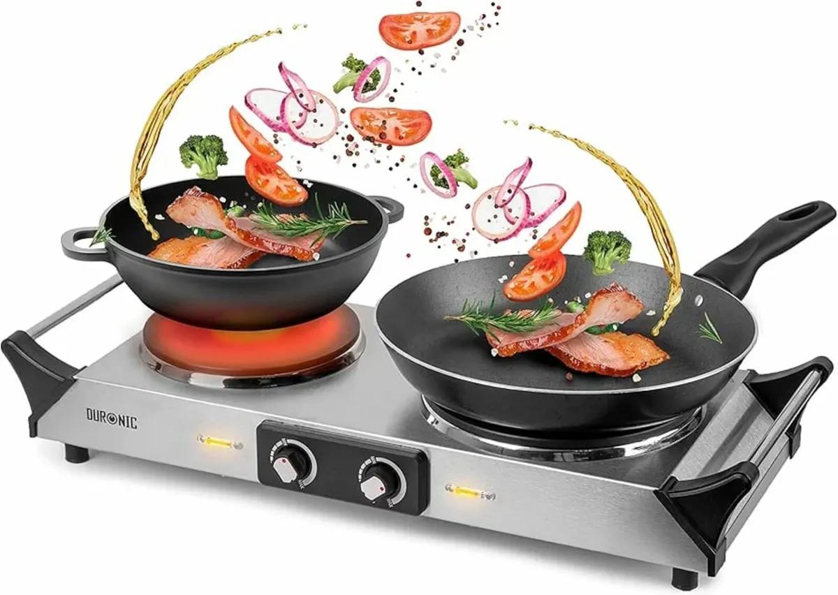 Hot Plate HP2 SS, Stainless Steel Table Top Cookin - Image 1