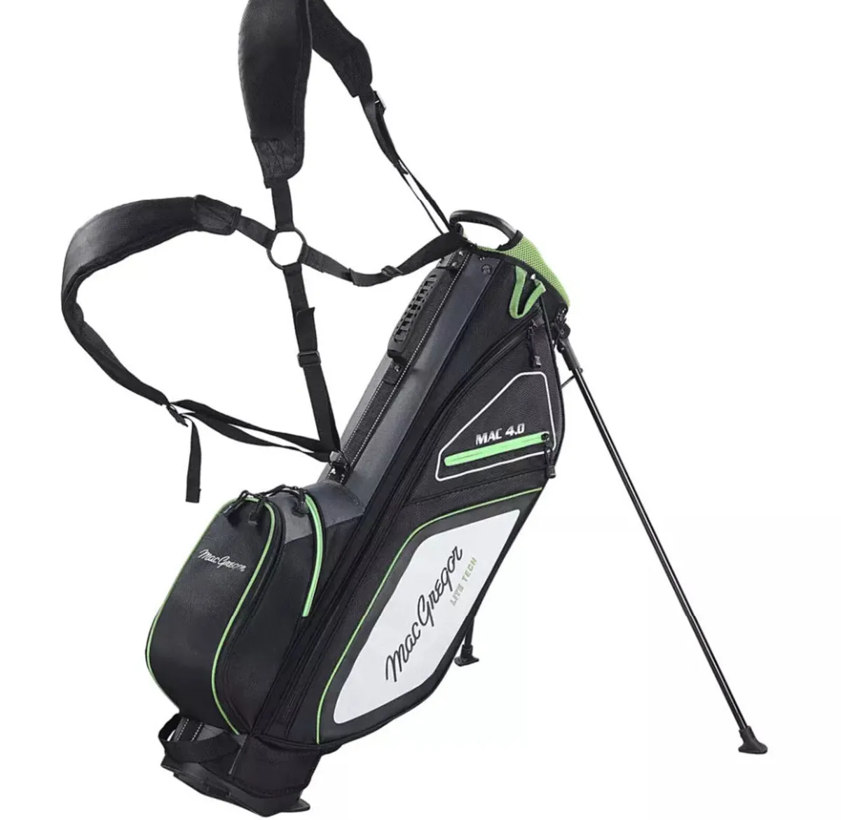 NEW MacGregor 7″ Lightweight Golf Bag with Stand - Image 1