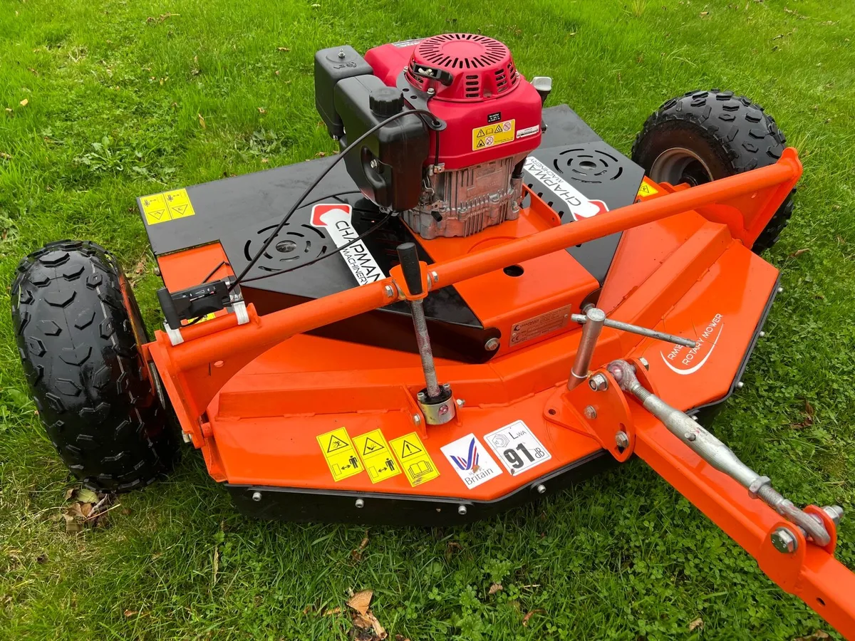 Chapman RM120 Rotary Topper Mower - Image 1