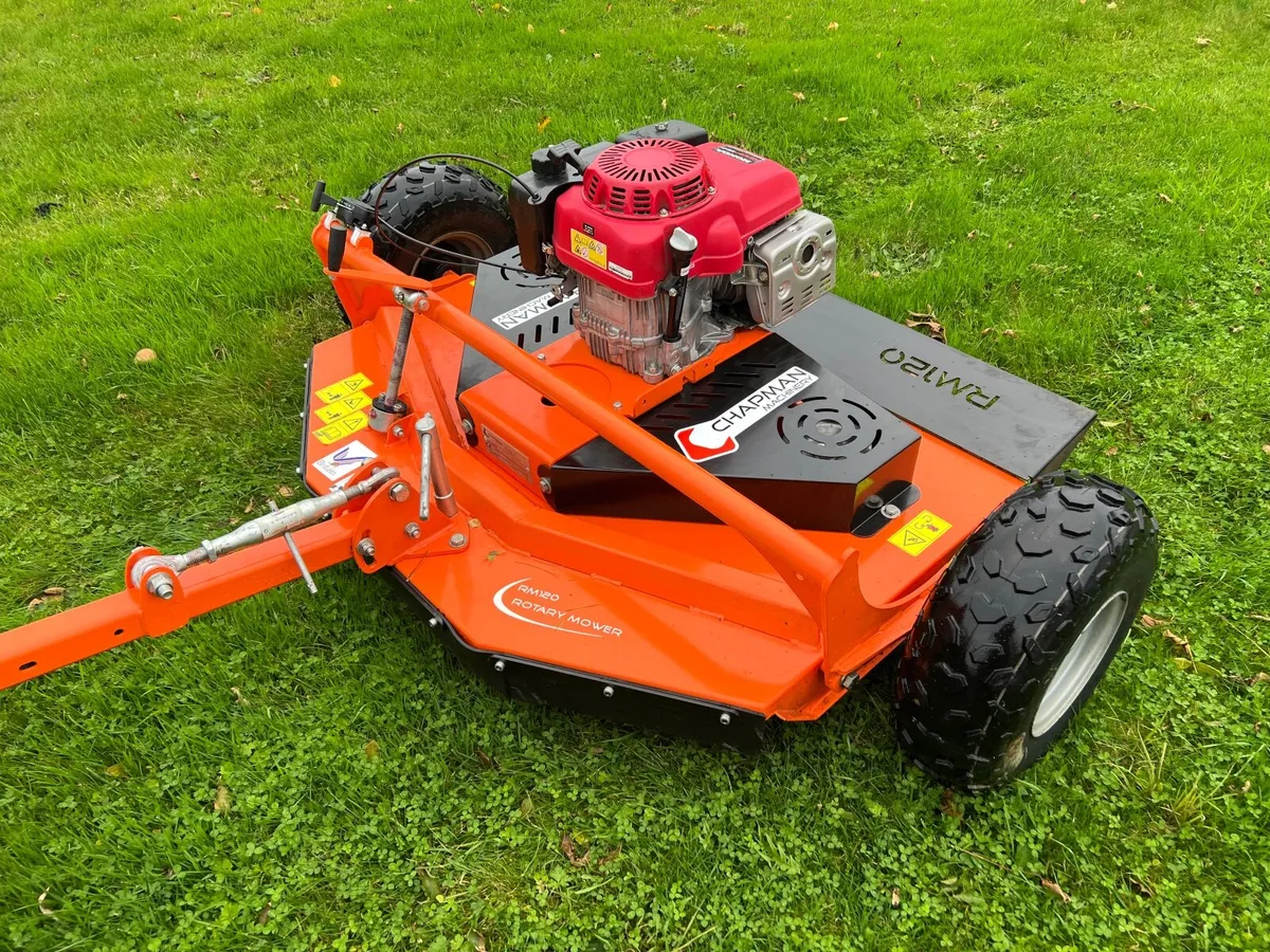 Chapman RM120 Rotary Topper Mower - Image 2