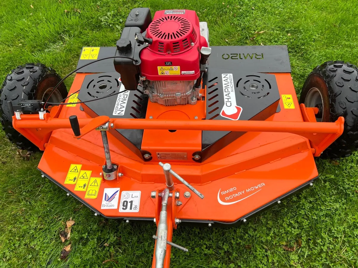 Chapman RM120 Rotary Topper Mower - Image 3