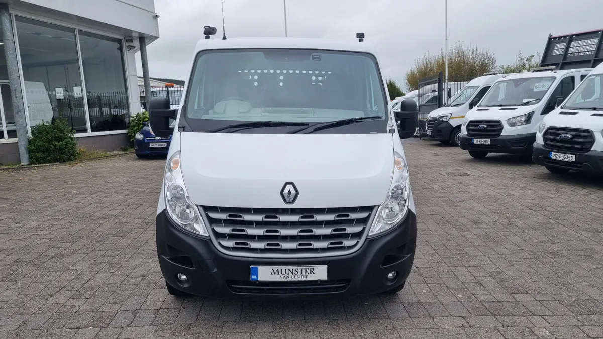 12 RENAULT MASTER DOUCBLECAB DROPSIDE 7 SEATS - Image 3